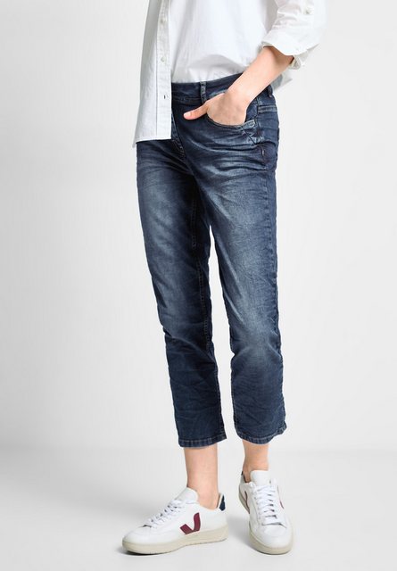 Cecil 5-Pocket-Jeans "Scarlett", mit schmalem Bein und mittelblauer Waschun günstig online kaufen