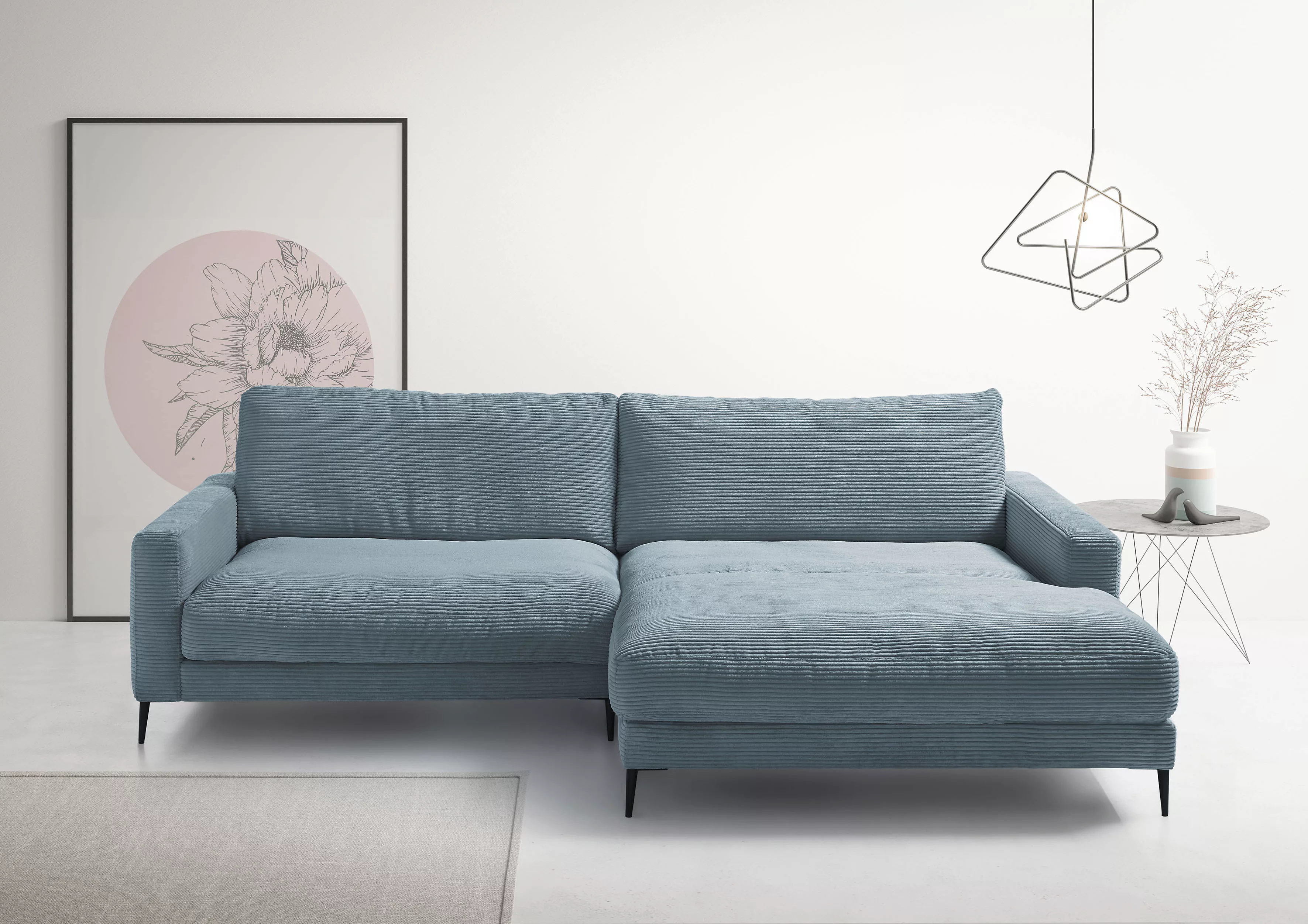 INOSIGN Ecksofa "Downtown, B/T/H: 272/190/84 cm" günstig online kaufen