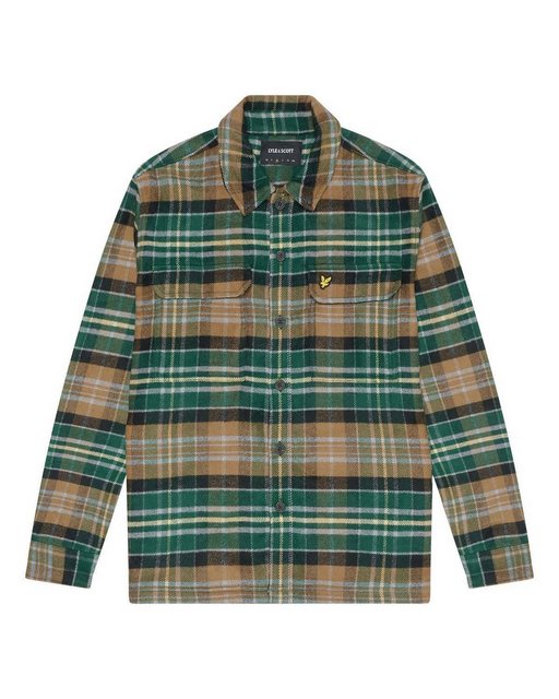 Lyle & Scott Flanellhemd Hemd Lyle & Scott Check Flannel Overshirt günstig online kaufen