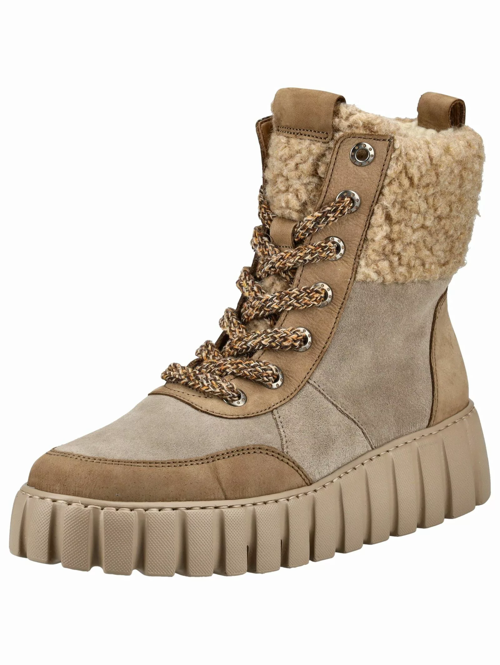 Gabor Comfort Schnürstiefelette "Gabor Comfort Stiefelette Leder/Textil" günstig online kaufen