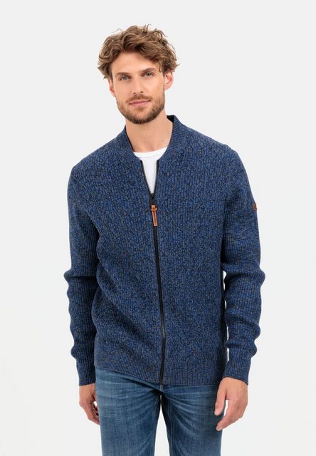 camel active Cardigan aus einem soften Baumwollmix Markenlabel günstig online kaufen