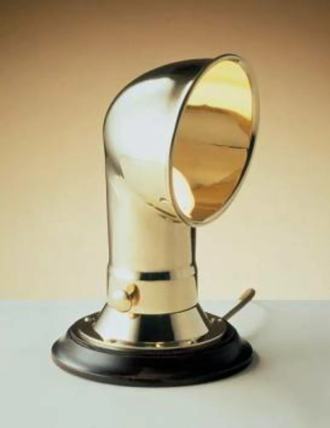 Kleine Tischlampe Messing Maritim H:24,5cm Periskop günstig online kaufen