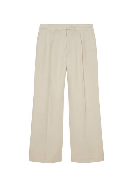 Marc O'Polo Dehnbund-Hose Pants, pleated style, seam pockets günstig online kaufen