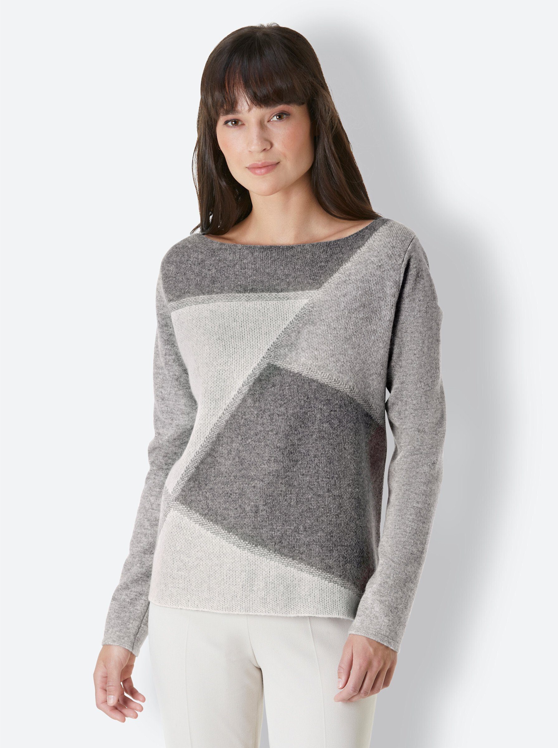 heine Strickpullover U-Boot-Pullover günstig online kaufen