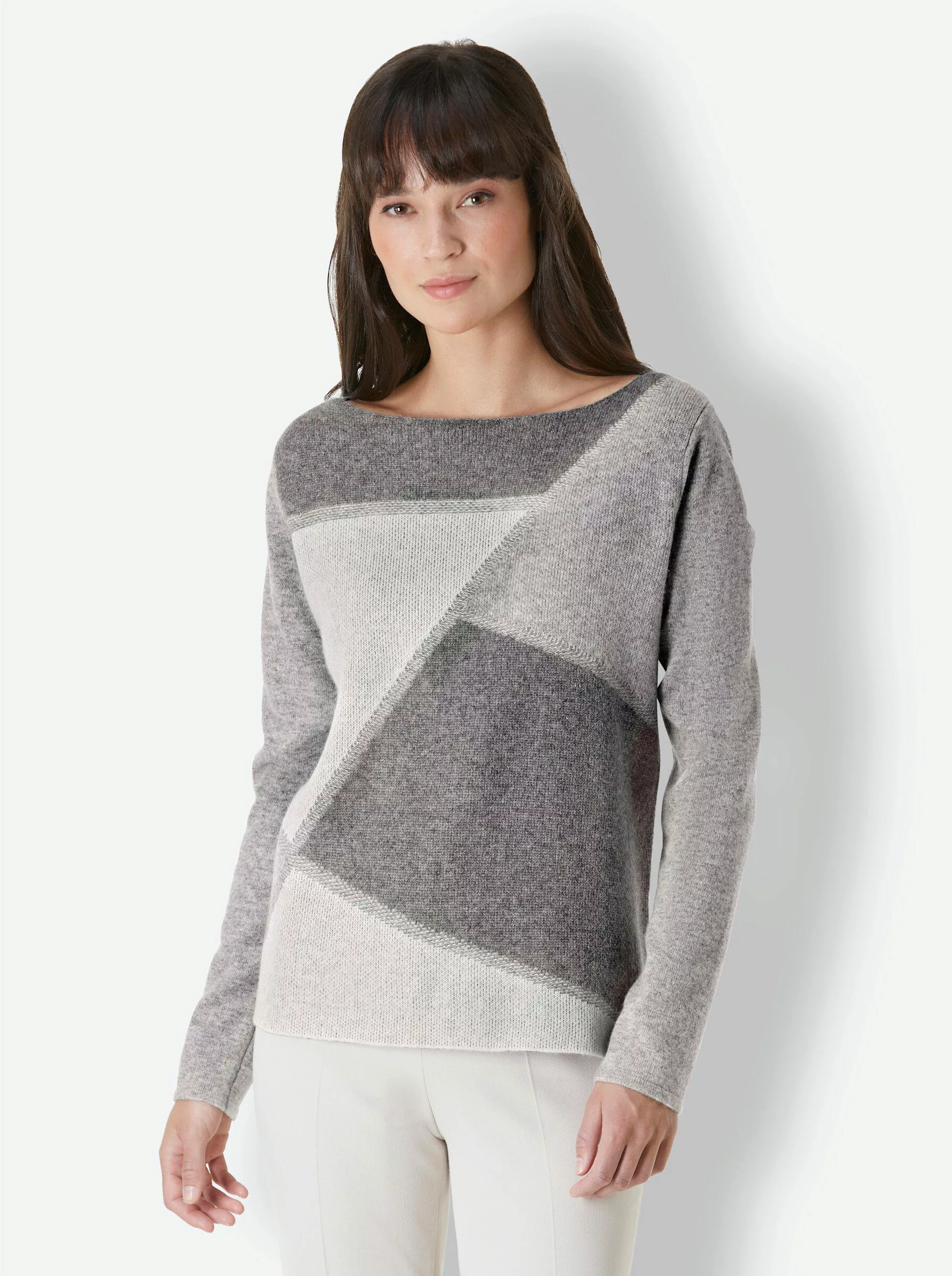 heine Strickpullover U-Boot-Pullover günstig online kaufen