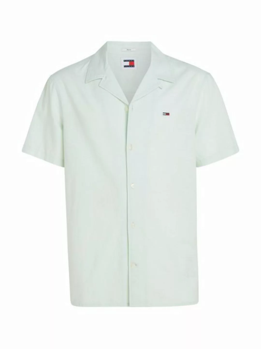 Tommy Jeans Kurzarmhemd TJM LINEN BLEND CAMP SHIRT EXT günstig online kaufen