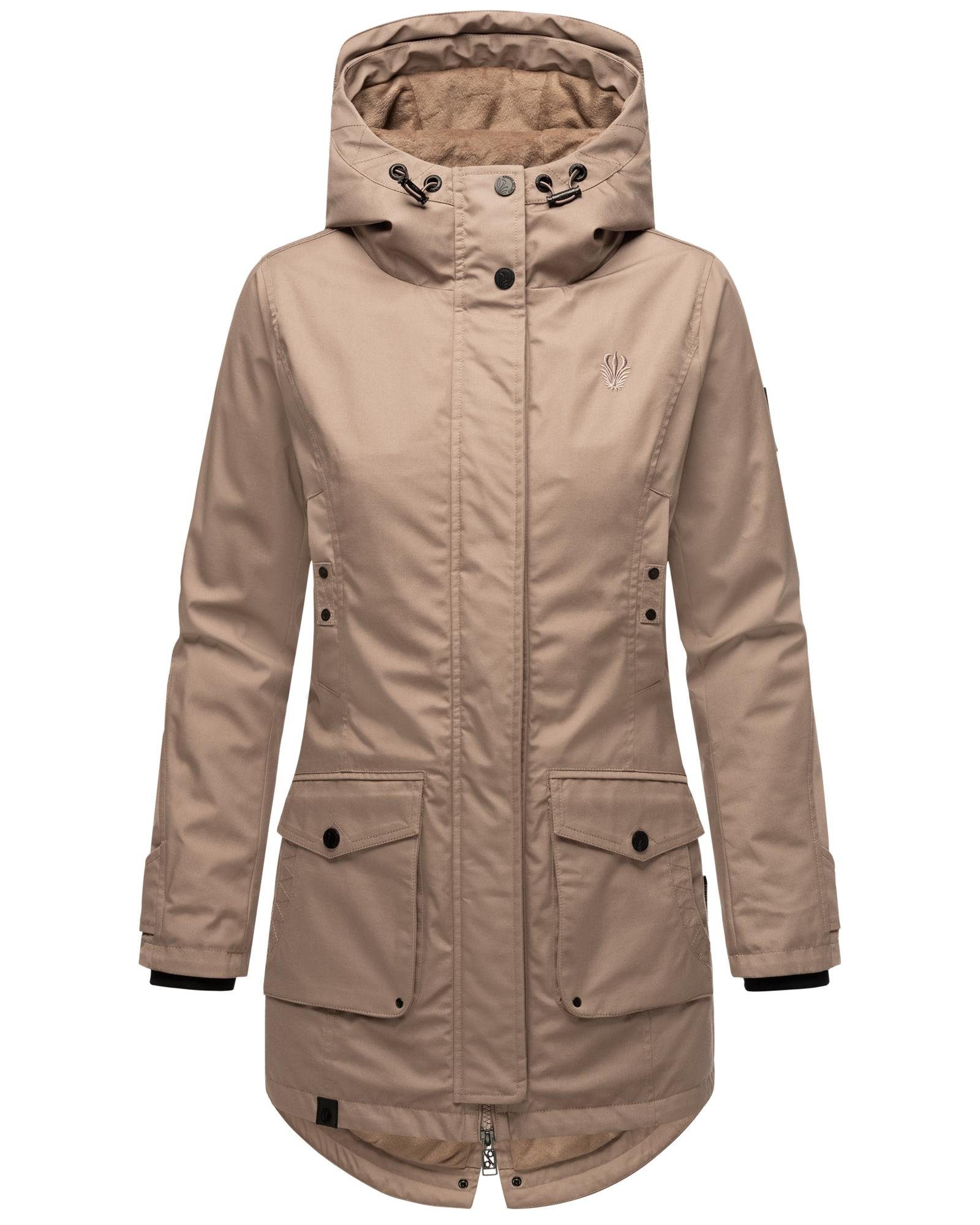 Navahoo Parka Brinjaa Modischer Winter Kurzmantel günstig online kaufen