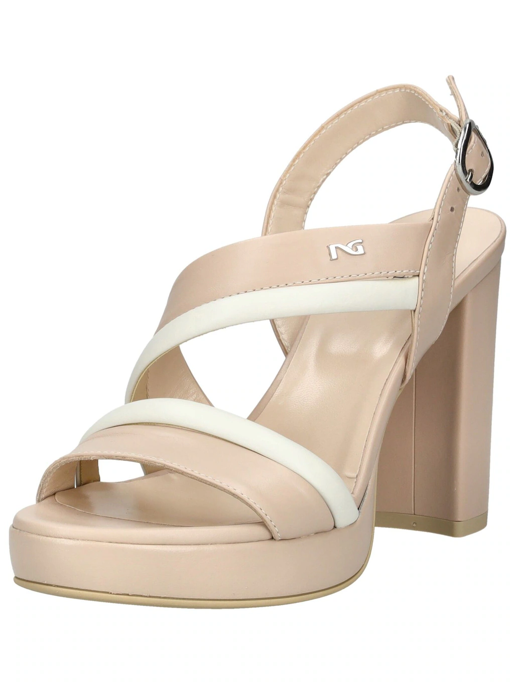 Nero Giardini High-Heel-Sandalette "Nero Giardini Sandalen Leder" günstig online kaufen