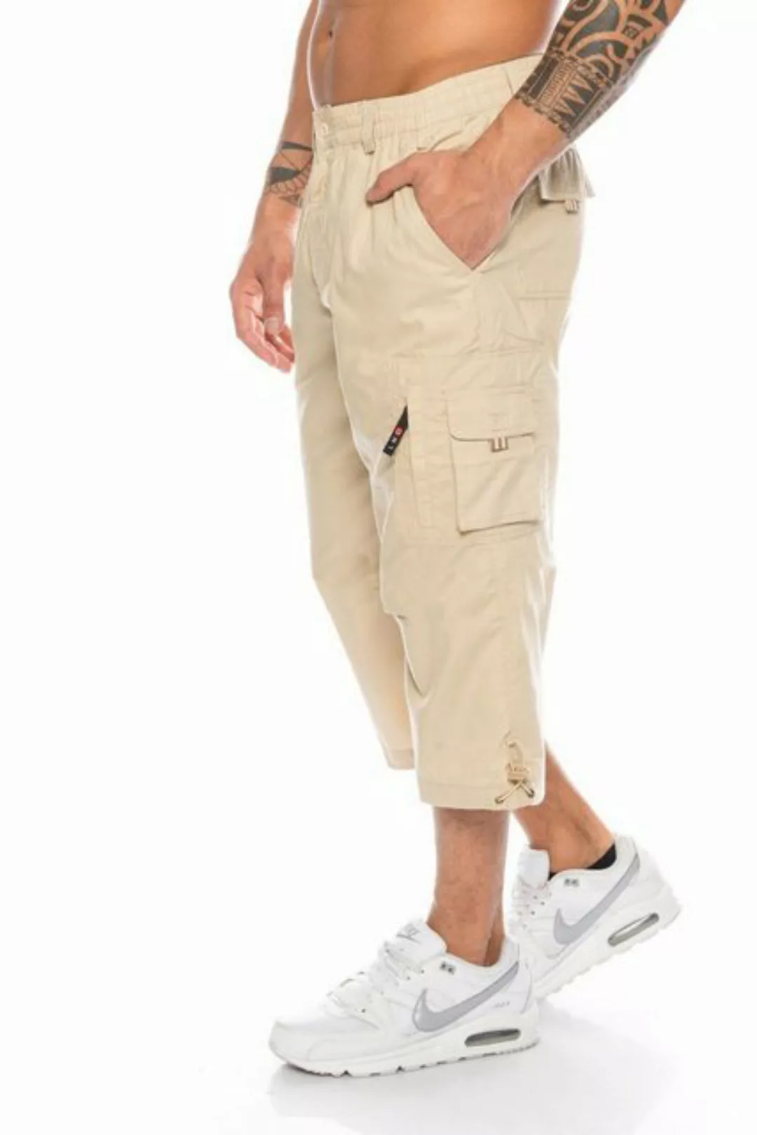 BENK Cargobermudas Stylische Cargo Sommer Short kurze 3/4 Bermuda Hose Shor günstig online kaufen