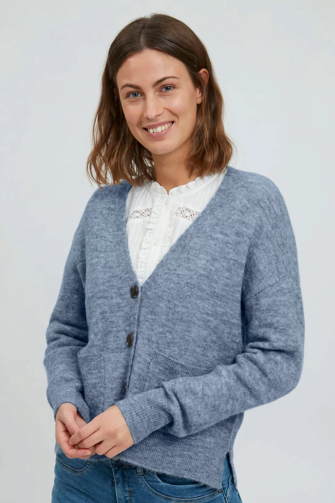 fransa Strickjacke "Strickjacke FREmdebbi" günstig online kaufen