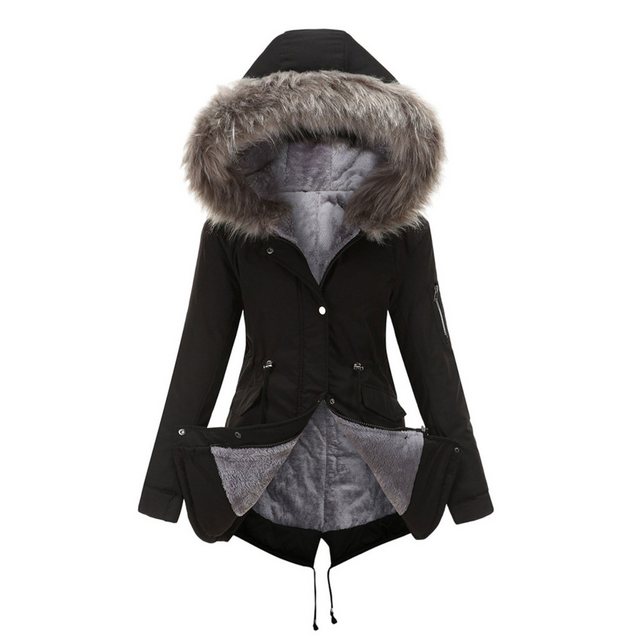 Zoclack Winterjacke Damen Gefüttert Wintermantel Dicker Warm Outdoorjacke m günstig online kaufen