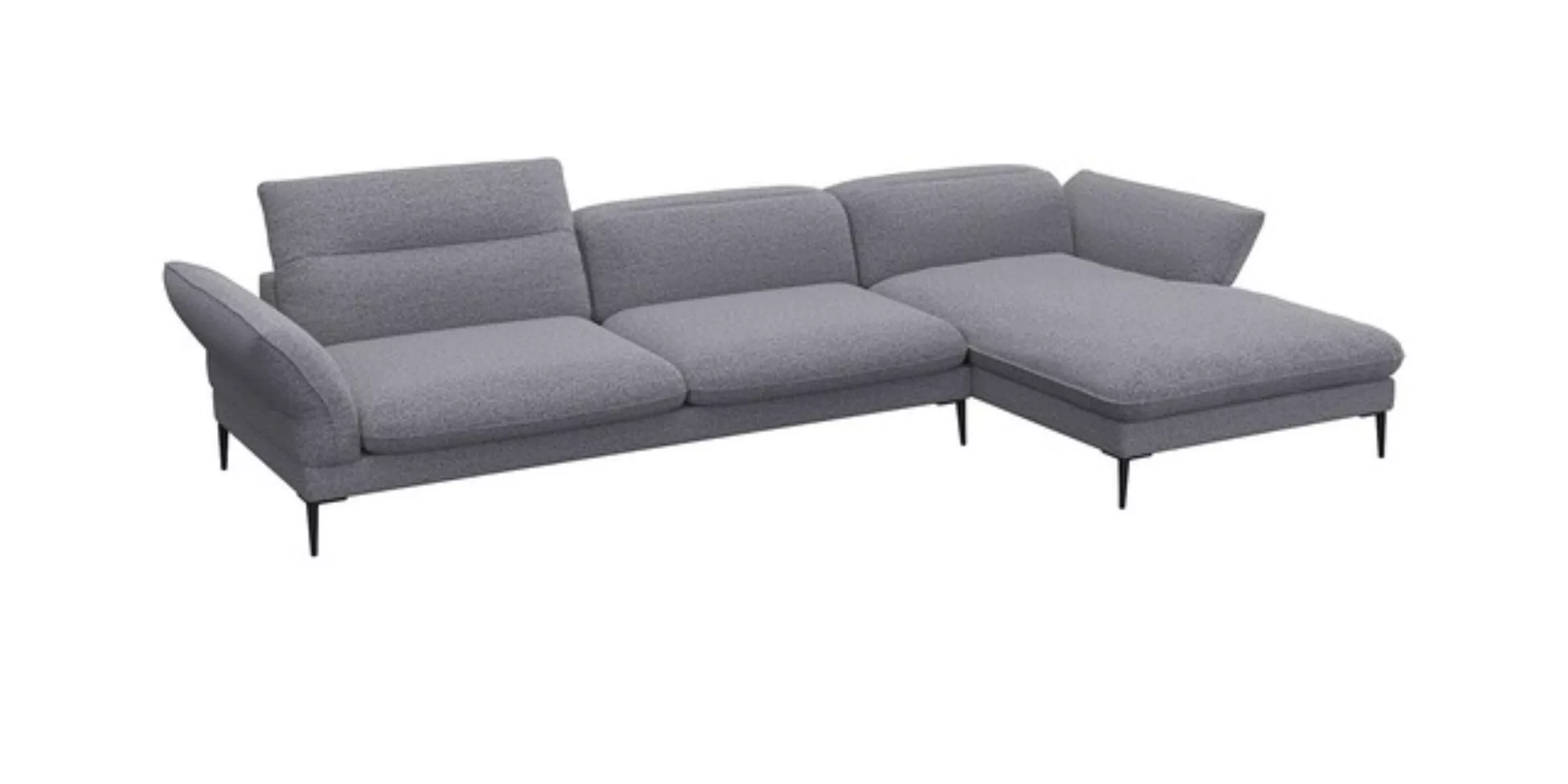 FLEXLUX Ecksofa »Salino, Funktionssofa mit Recamiere, Relaxsofa, Ecksofa«, günstig online kaufen