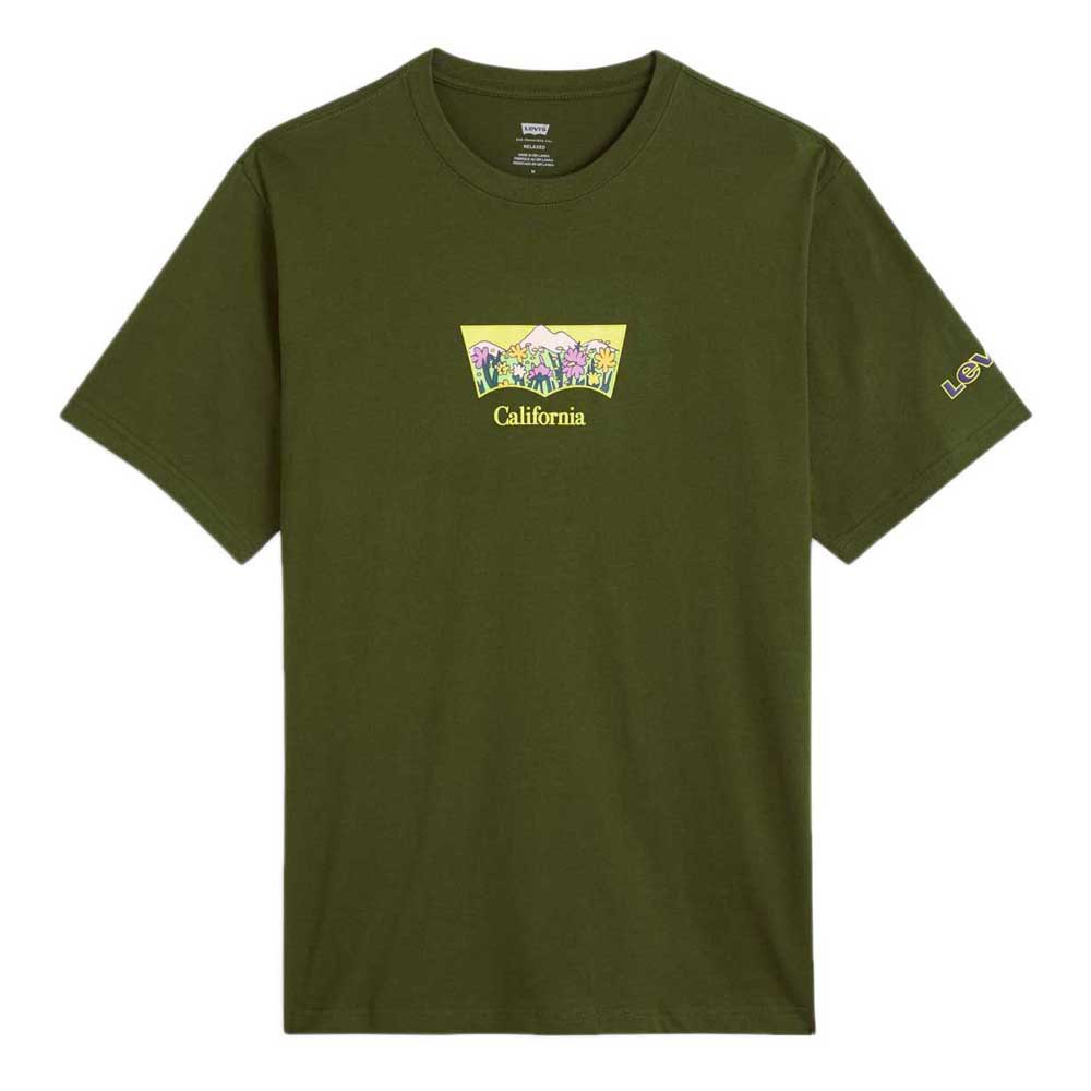 Levi´s ® Relaxed Fit Kurzarm T-shirt XS Bw Core Fill Mossy Green günstig online kaufen