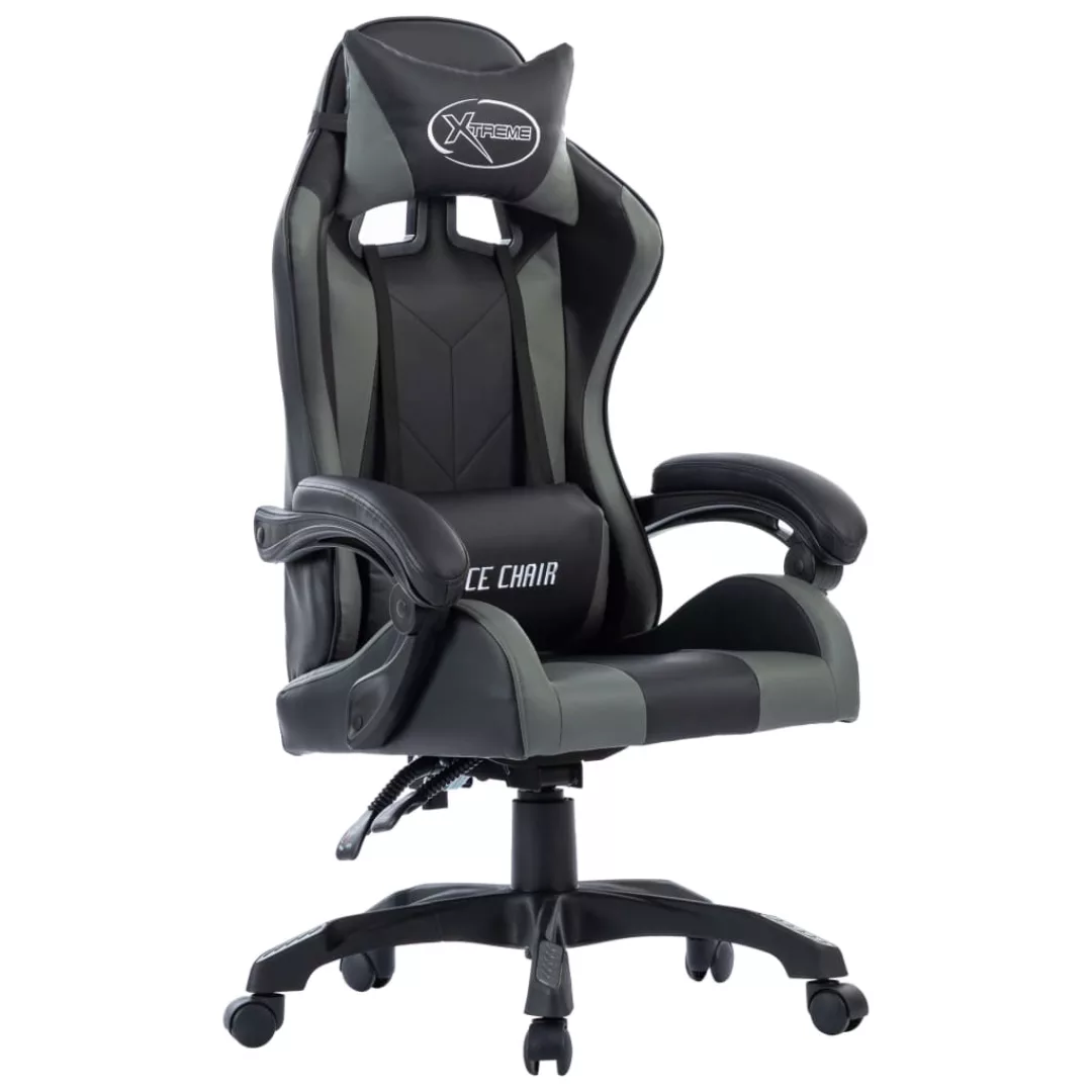 Gaming-stuhl Grau Kunstleder günstig online kaufen