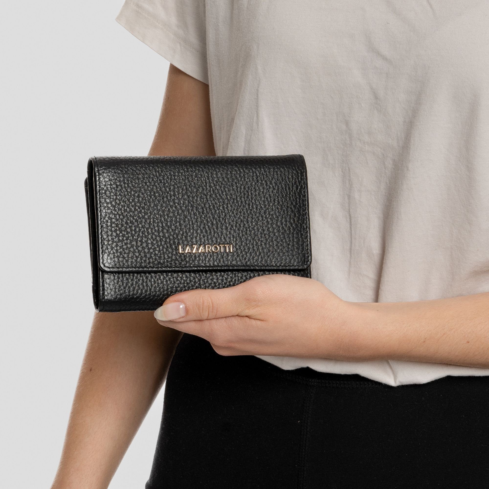 Lazarotti Geldbörse Bologna Leather, Leder günstig online kaufen