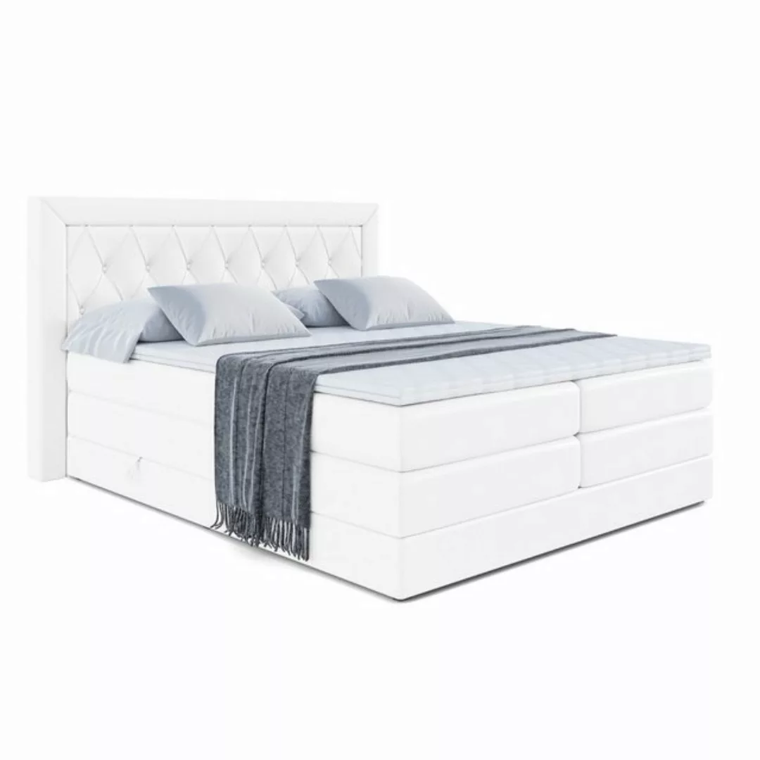 ALTDECOR Boxbett NOEL KING (Multipocket-Matratze H4 und H3 Matratze Bonellf günstig online kaufen