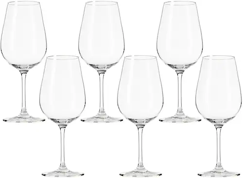 LEONARDO Rotweinglas »Tivoli«, (Set, 6 tlg.), 580 ml, 6-teilig günstig online kaufen