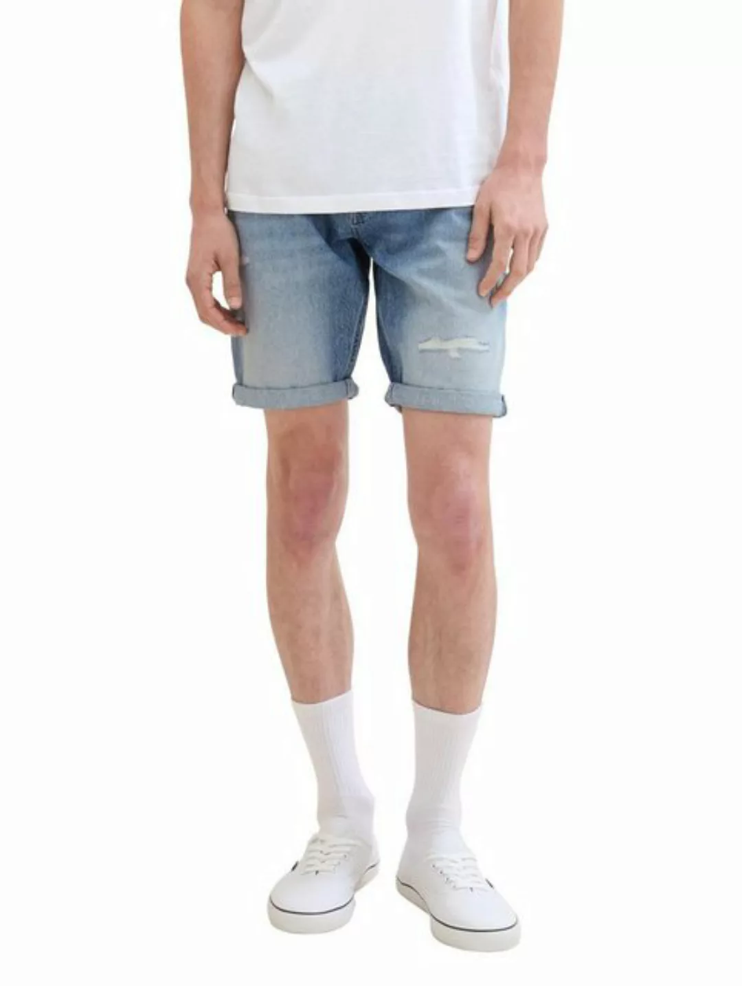TOM TAILOR Denim Shorts Regular Shorts mit recycelter Baumwolle günstig online kaufen