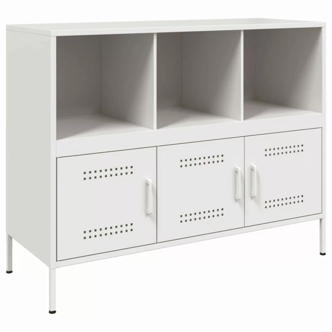 vidaXL Sideboard Sideboard Weiß 100,5x39x79 cm günstig online kaufen