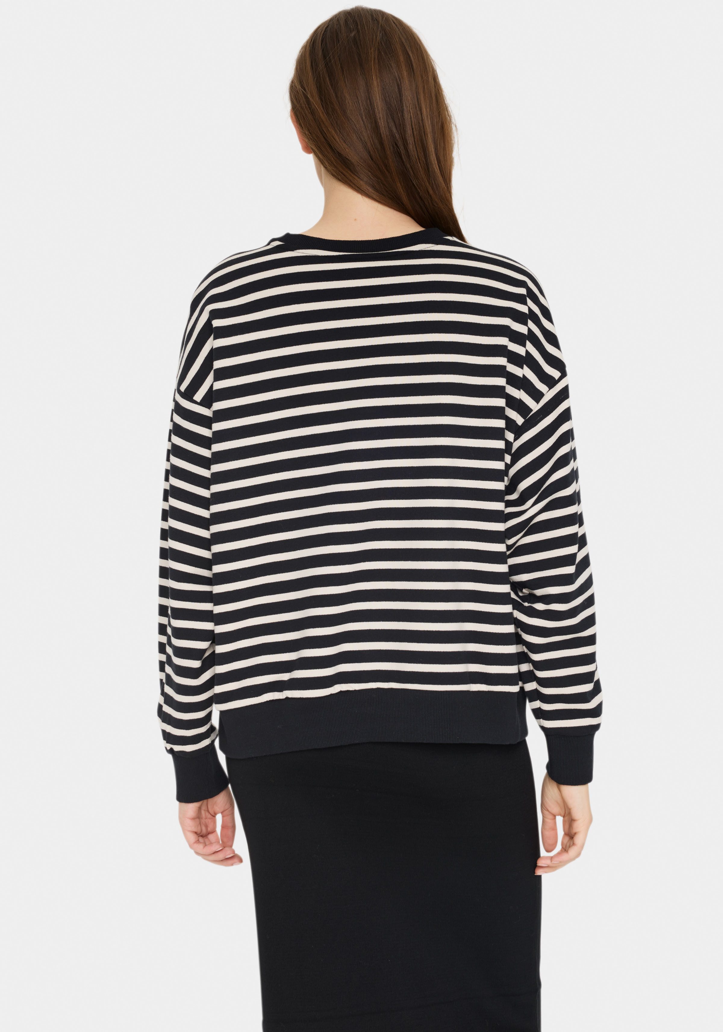 Saint Tropez Sweatshirt GilaSZ mit Stickerei günstig online kaufen