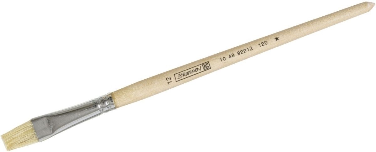 BRUNNEN Pinsel Borstenpinsel Schule Holz 12 günstig online kaufen