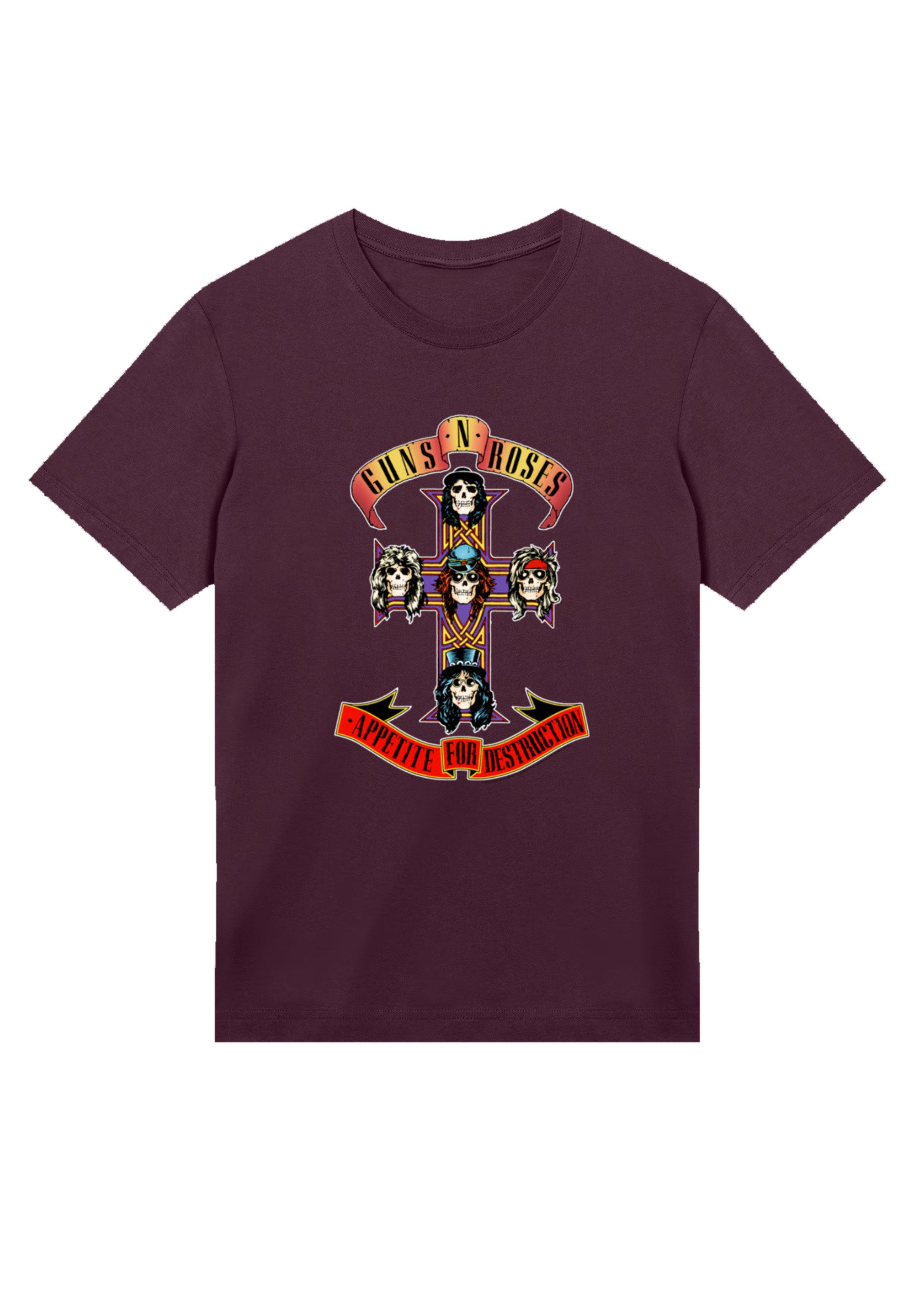 F4NT4STIC T-Shirt "Guns n Roses Appetite For Destruction", Premium Qualität günstig online kaufen