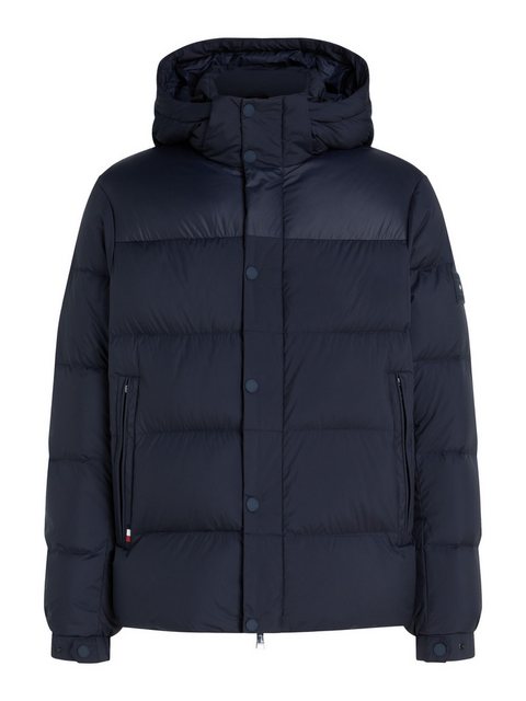 Tommy Hilfiger Steppjacke MIX DOWN HOODED PUFFER JACKET mit abnehmbarer Kap günstig online kaufen