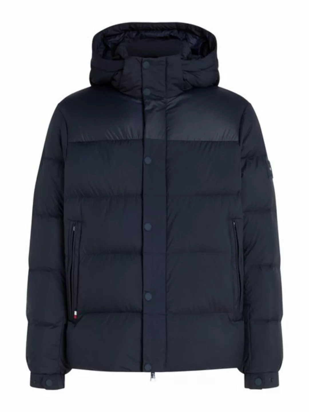 Tommy Hilfiger Steppjacke "MIX DOWN HOODED PUFFER JACKET", mit Kapuze, mit günstig online kaufen