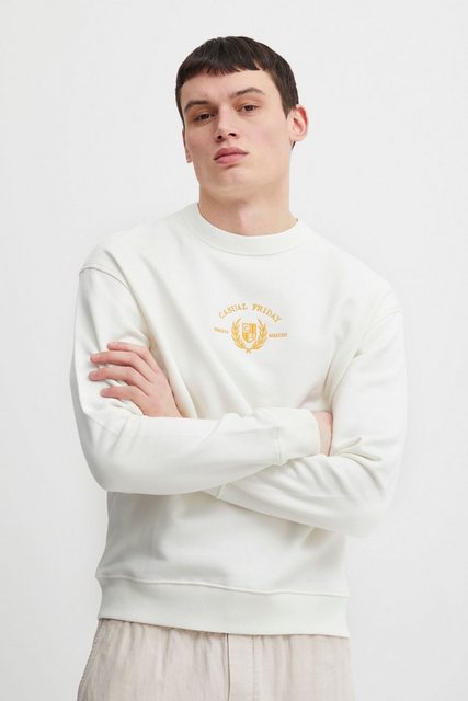 Casual Friday Sweatshirt CFSage relaxed sweat w. embroidery - 20504729 günstig online kaufen