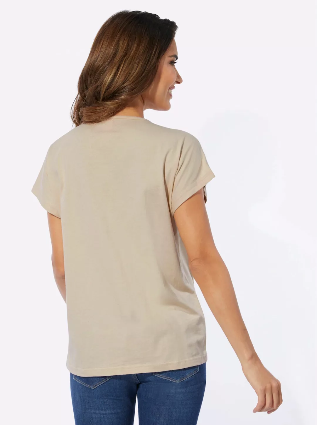Classic Basics Rundhalsshirt "Rundhals-Shirt", (1 tlg.) günstig online kaufen