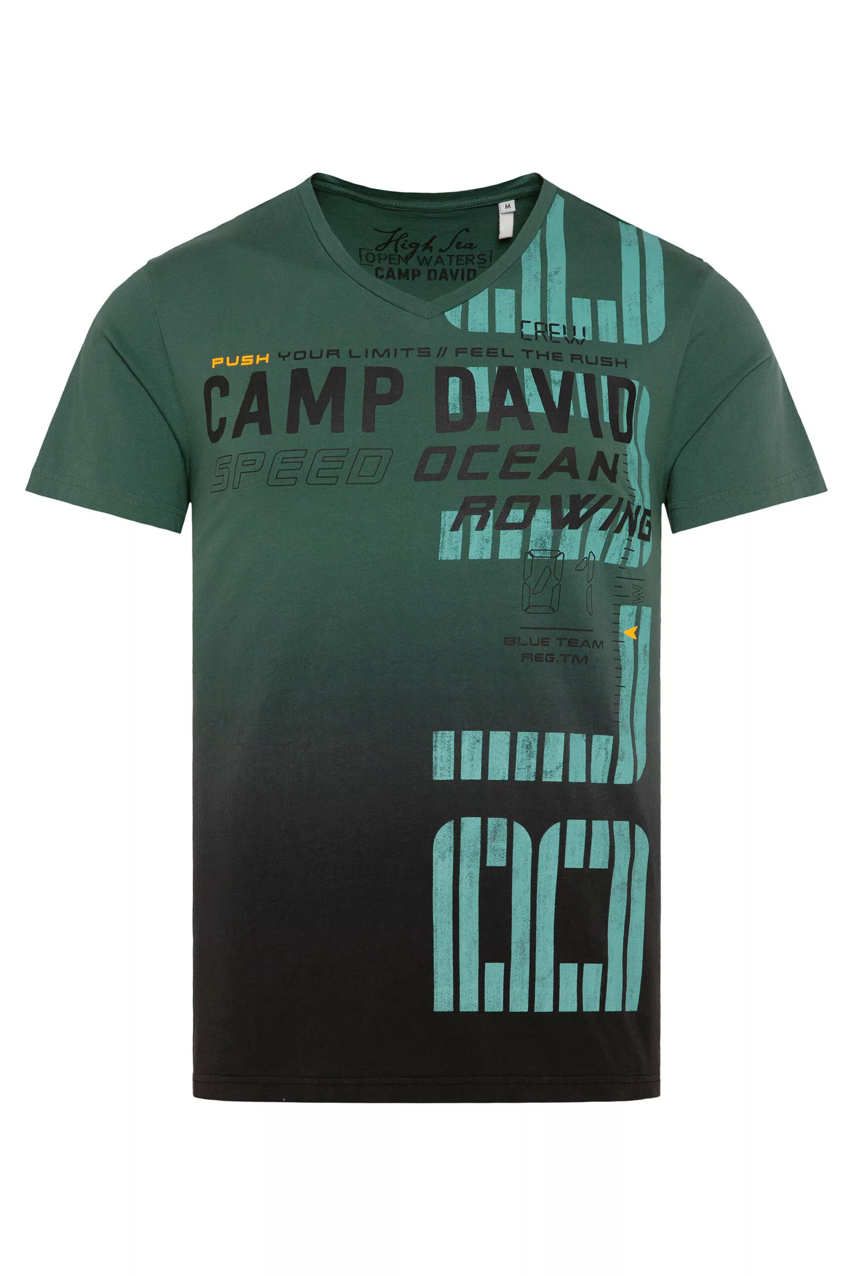 CAMP DAVID V-Shirt, mit maskulinem V-Ausschnitt günstig online kaufen