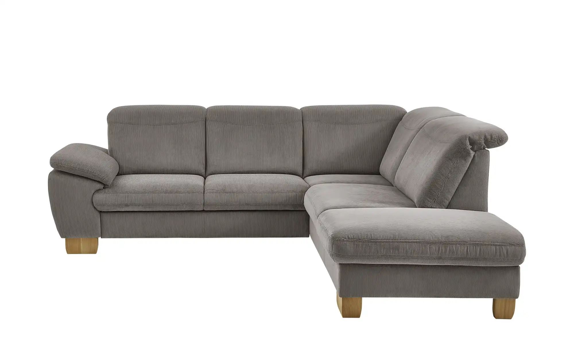 meinSofa Ecksofa  Raica-S ¦ grau ¦ Maße (cm): B: 266 H: 91 T: 243 Polstermö günstig online kaufen