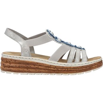 Rieker Keilsandalette "Rieker Sandalen Lederimitat" günstig online kaufen
