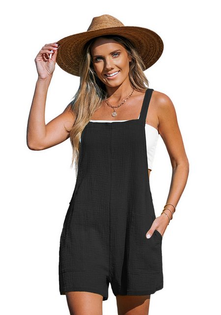 Cupshe Jumpsuit mit weitem Bein und schrägen Taschen günstig online kaufen