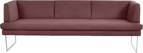 K+W Komfort & Wohnen Polsterbank "Cube", Hammerkissenoptik, 2 Breiten, Hoch günstig online kaufen