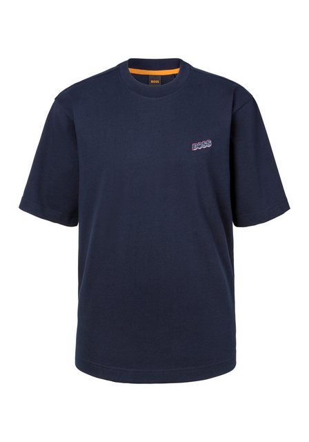 BOSS ORANGE T-Shirt Shirt Te_Mixdenim mit kurzen Ärmeln günstig online kaufen