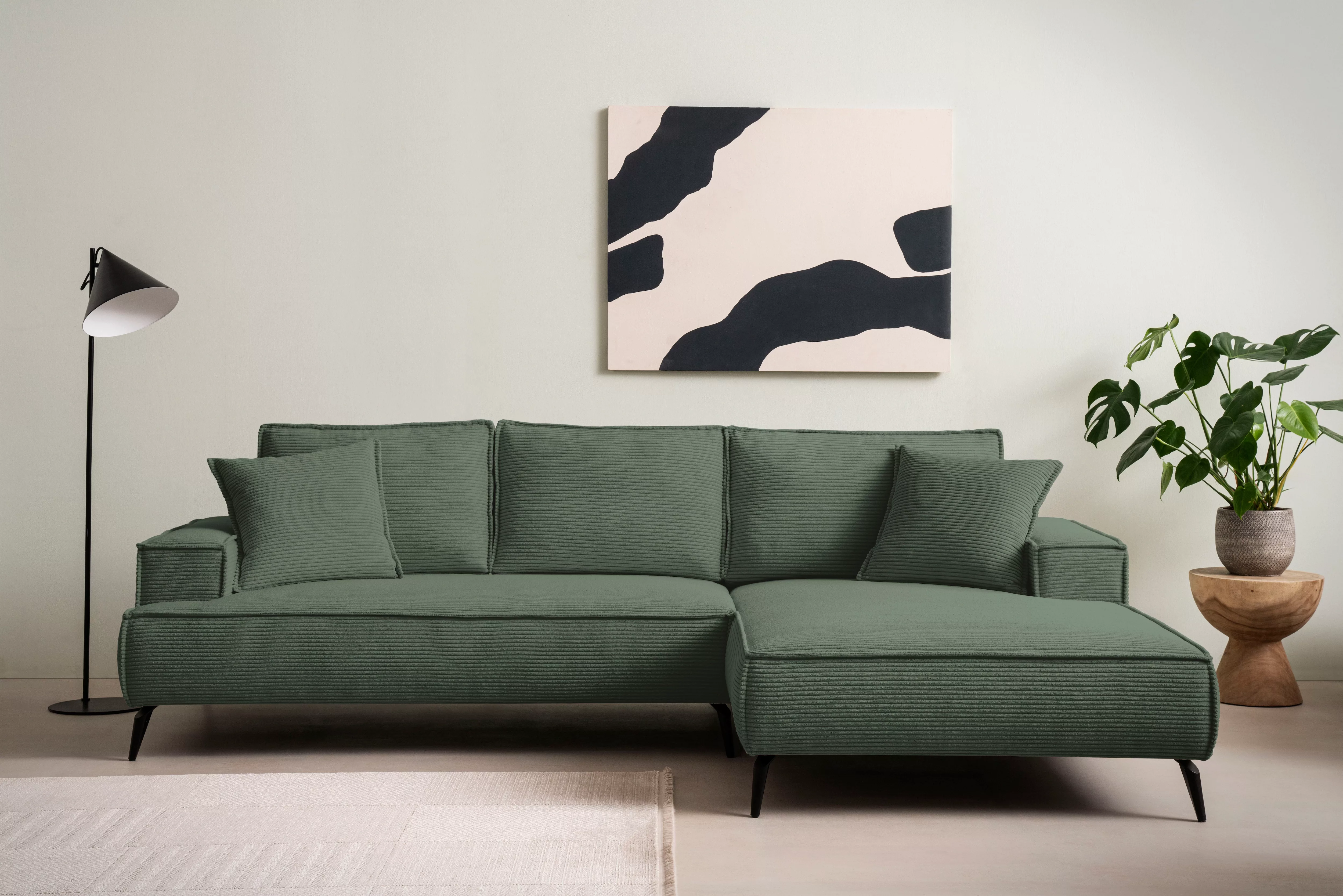 andas Ecksofa "TVINNU, L-Form in Cord, Sofa", wahlweise Ottomane rechts/lin günstig online kaufen