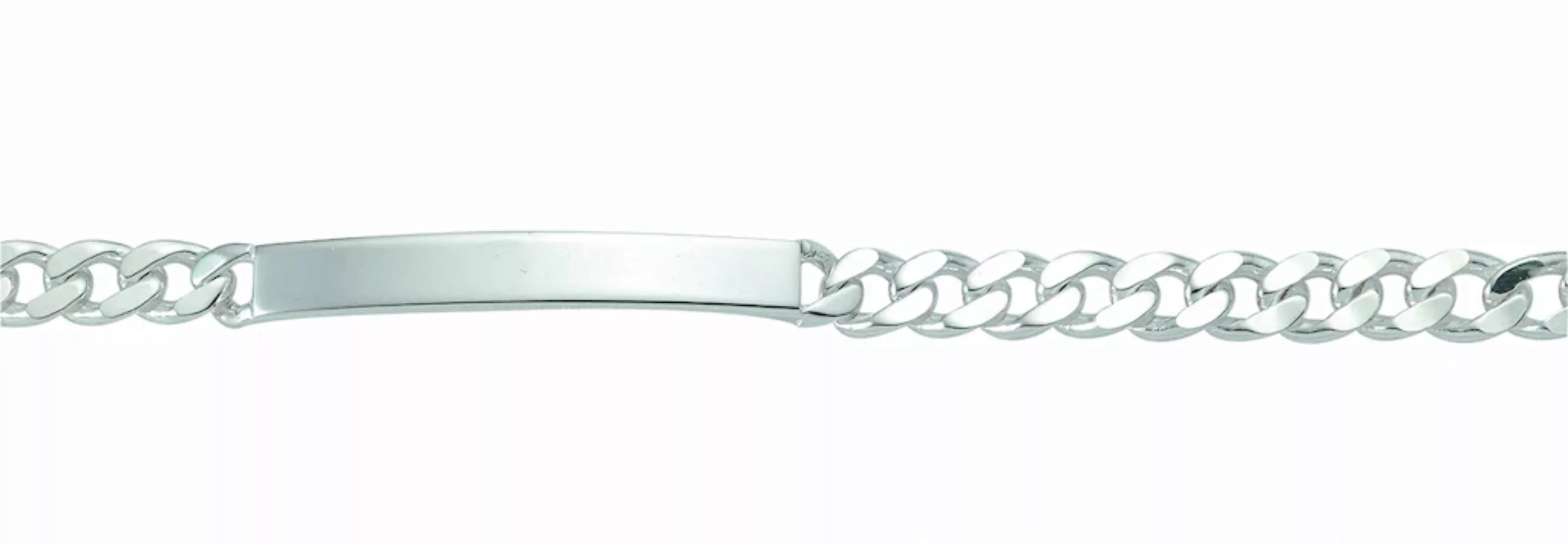 Adelia´s Silberarmband "925 Silber Flach Panzer Armband 19 cm", 925 Sterlin günstig online kaufen