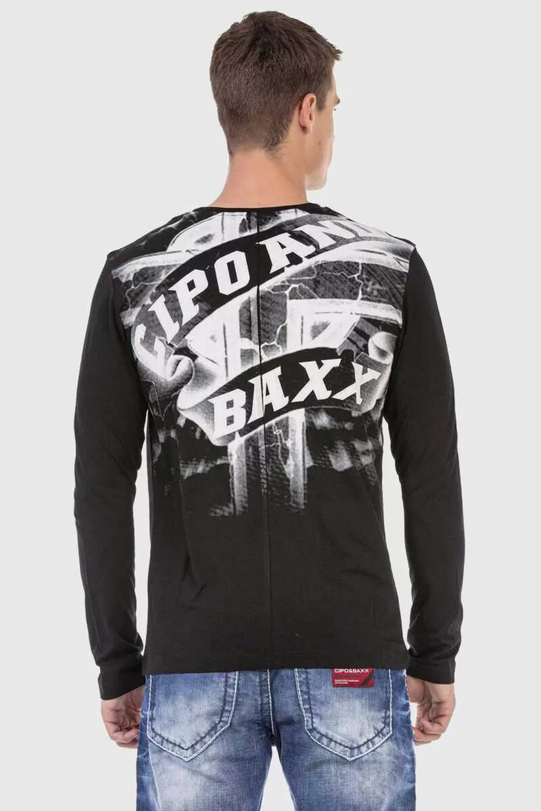 Cipo & Baxx T-Shirt "Sweatshirts", mit coolem Print günstig online kaufen