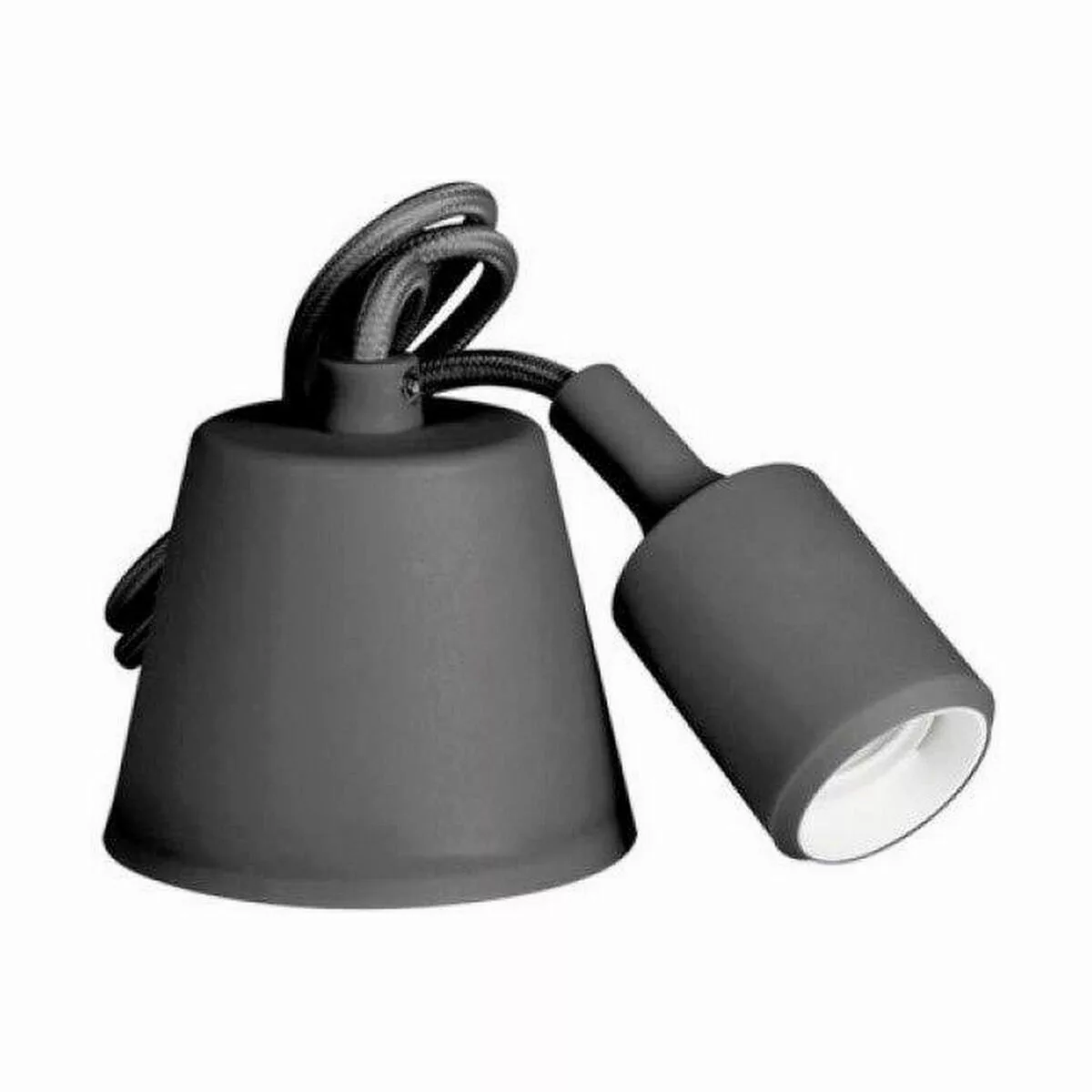 Tischlampe Edm Schwarz Silikon 220-240 V 60 W (98,4 X 4,4 Cm) günstig online kaufen