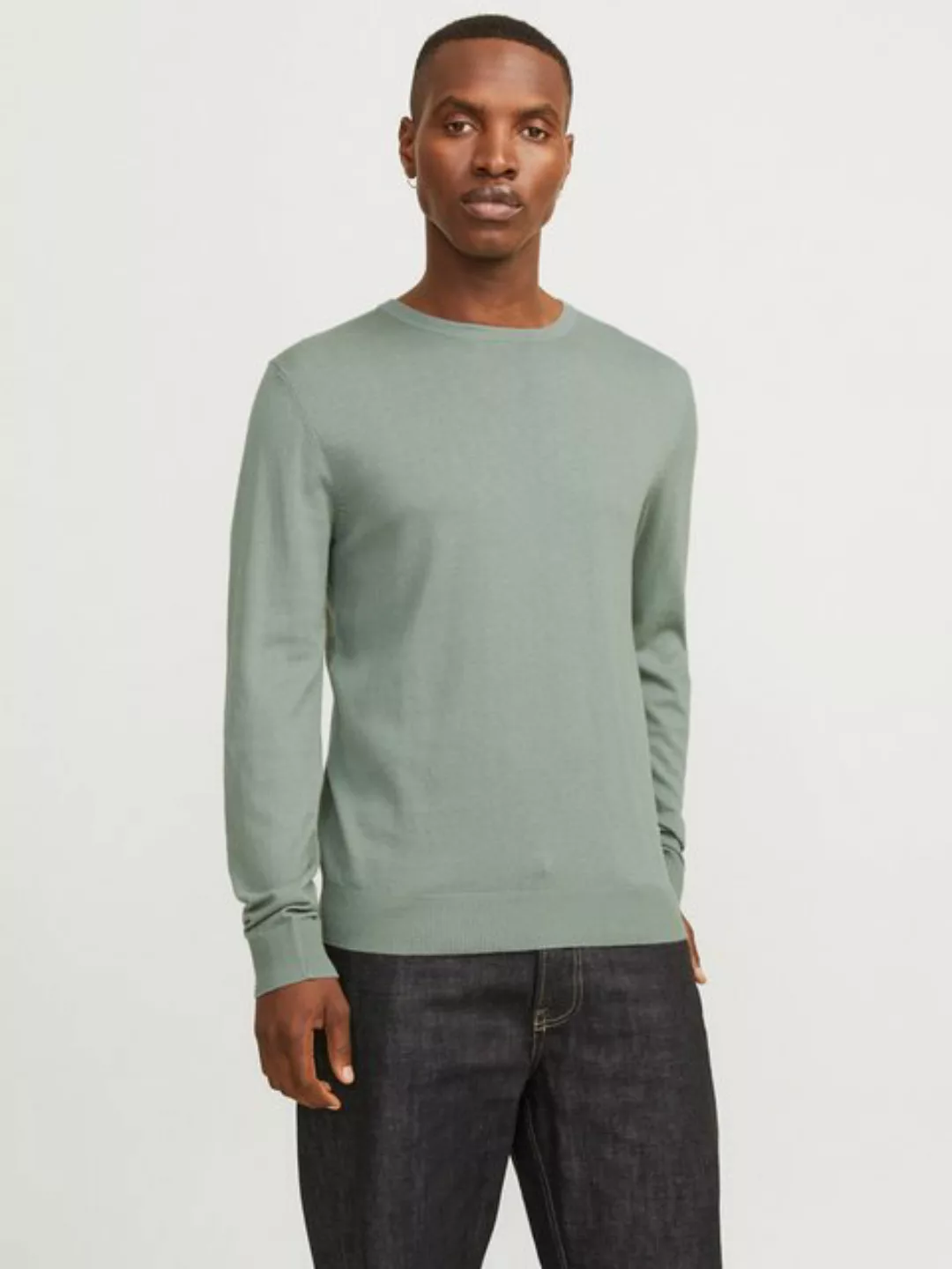 Jack & Jones Strickpullover JJEEMIL KNIT CREW NECK NOOS mit Rundhalsausschn günstig online kaufen