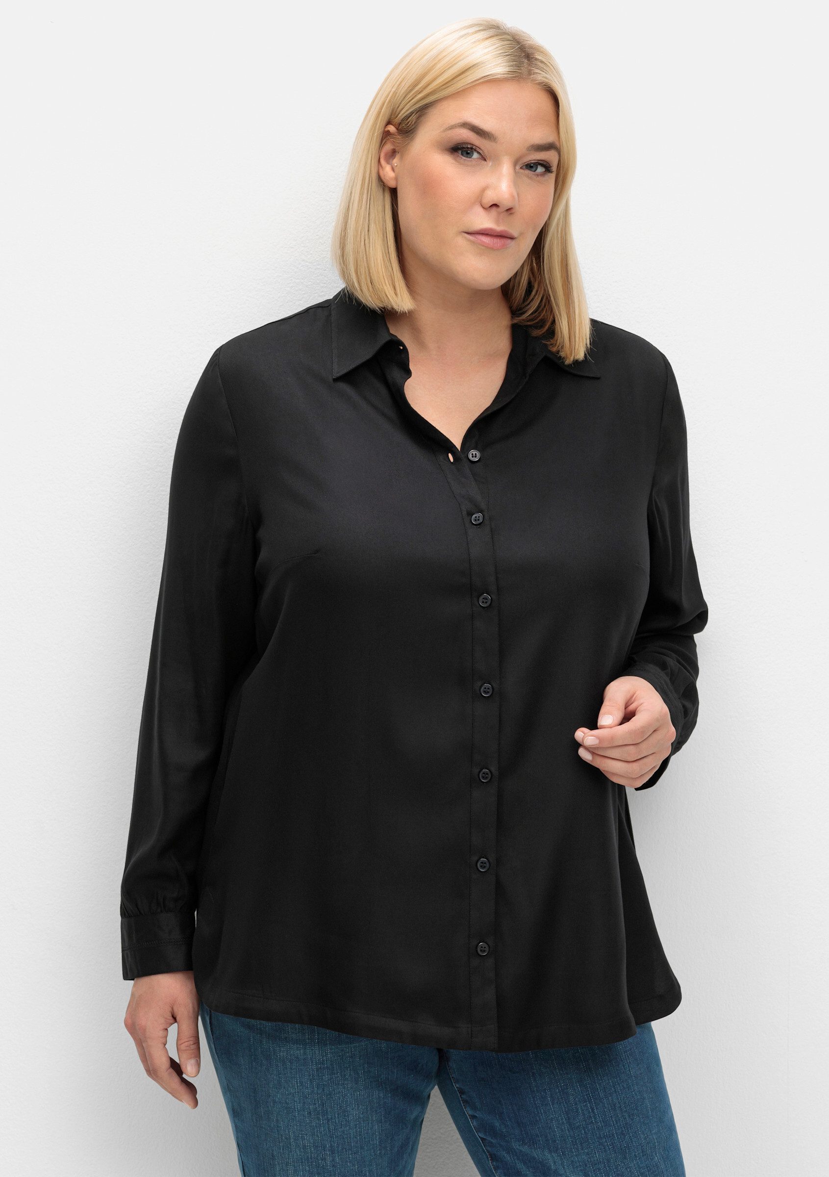 Sheego Klassische Bluse Klassische Bluse günstig online kaufen