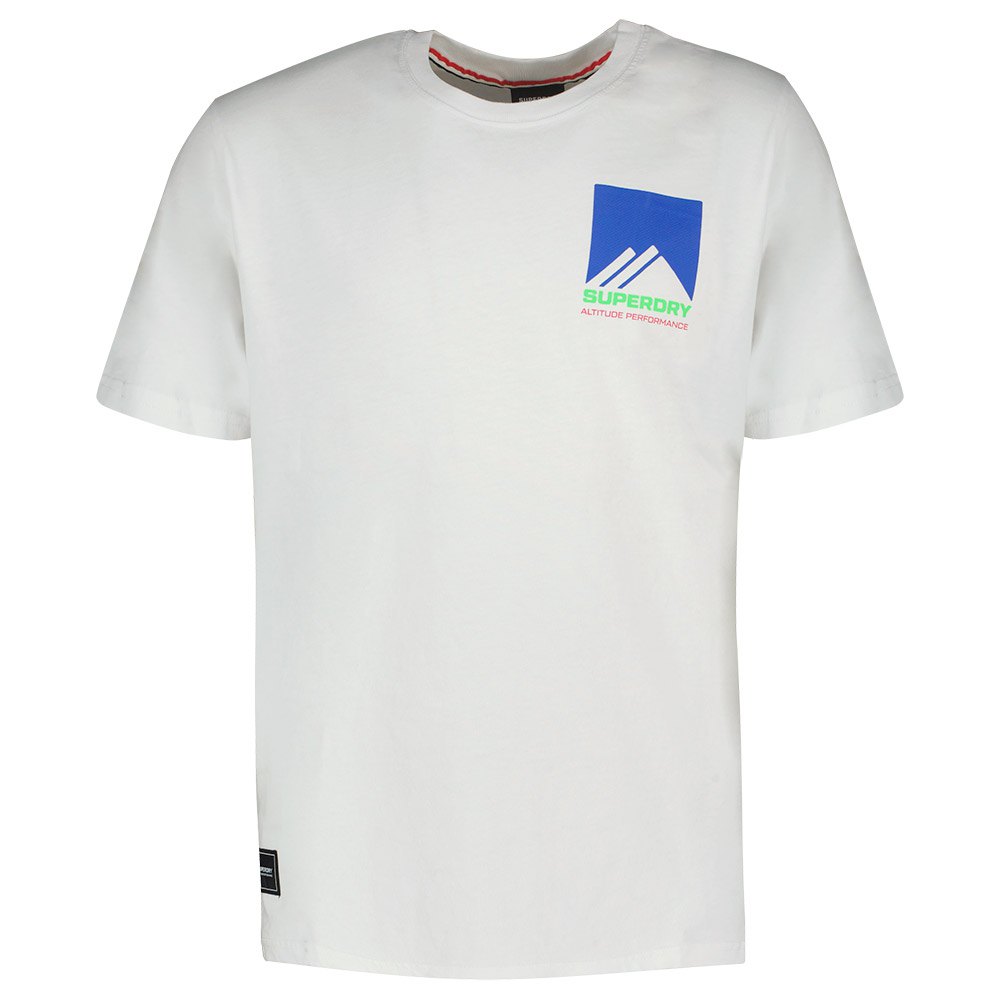 Superdry Mountain Sport Nrg Kurzärmeliges T-shirt M Optic günstig online kaufen