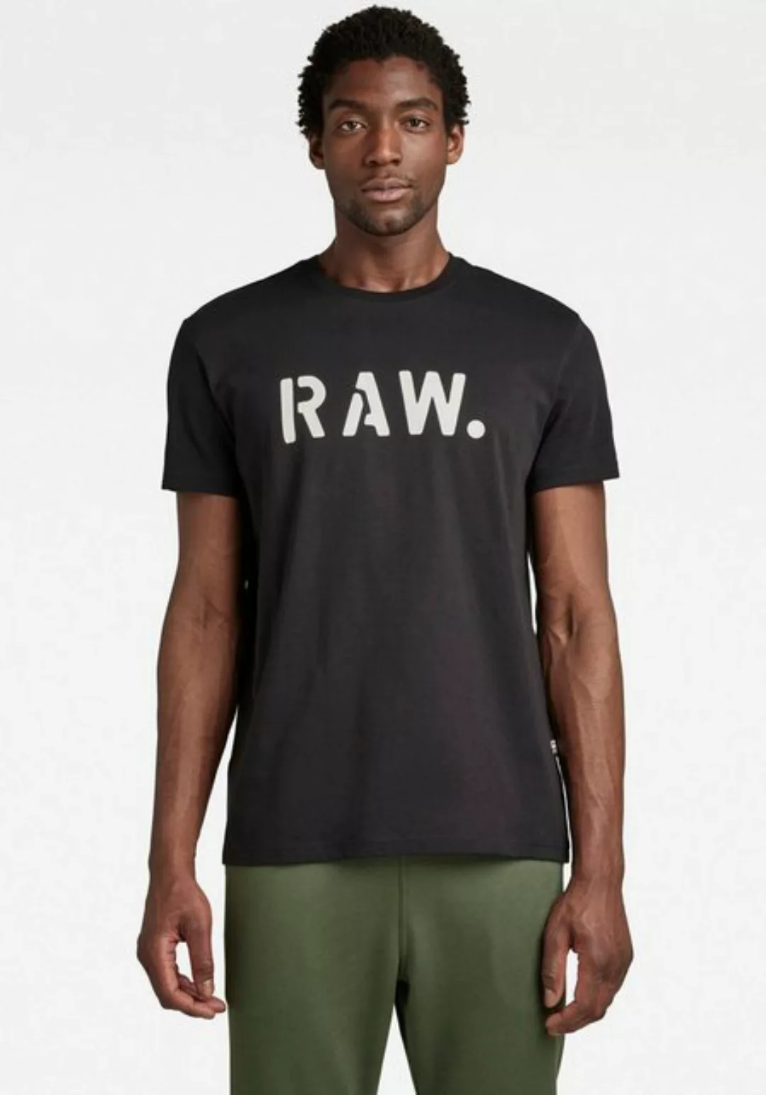 G-Star RAW Print-Shirt Stencil RAW T-Shirt günstig online kaufen