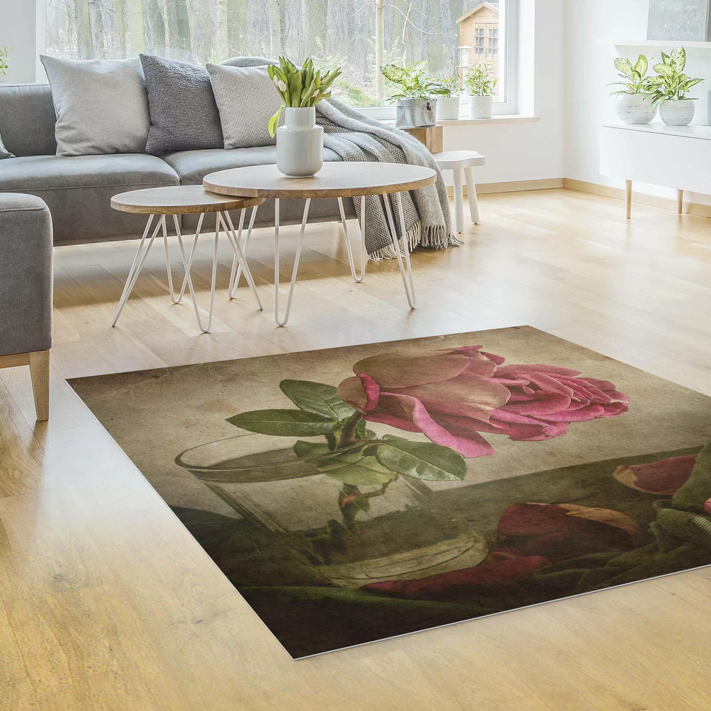 Vinyl-Teppich Tear of a Rose günstig online kaufen