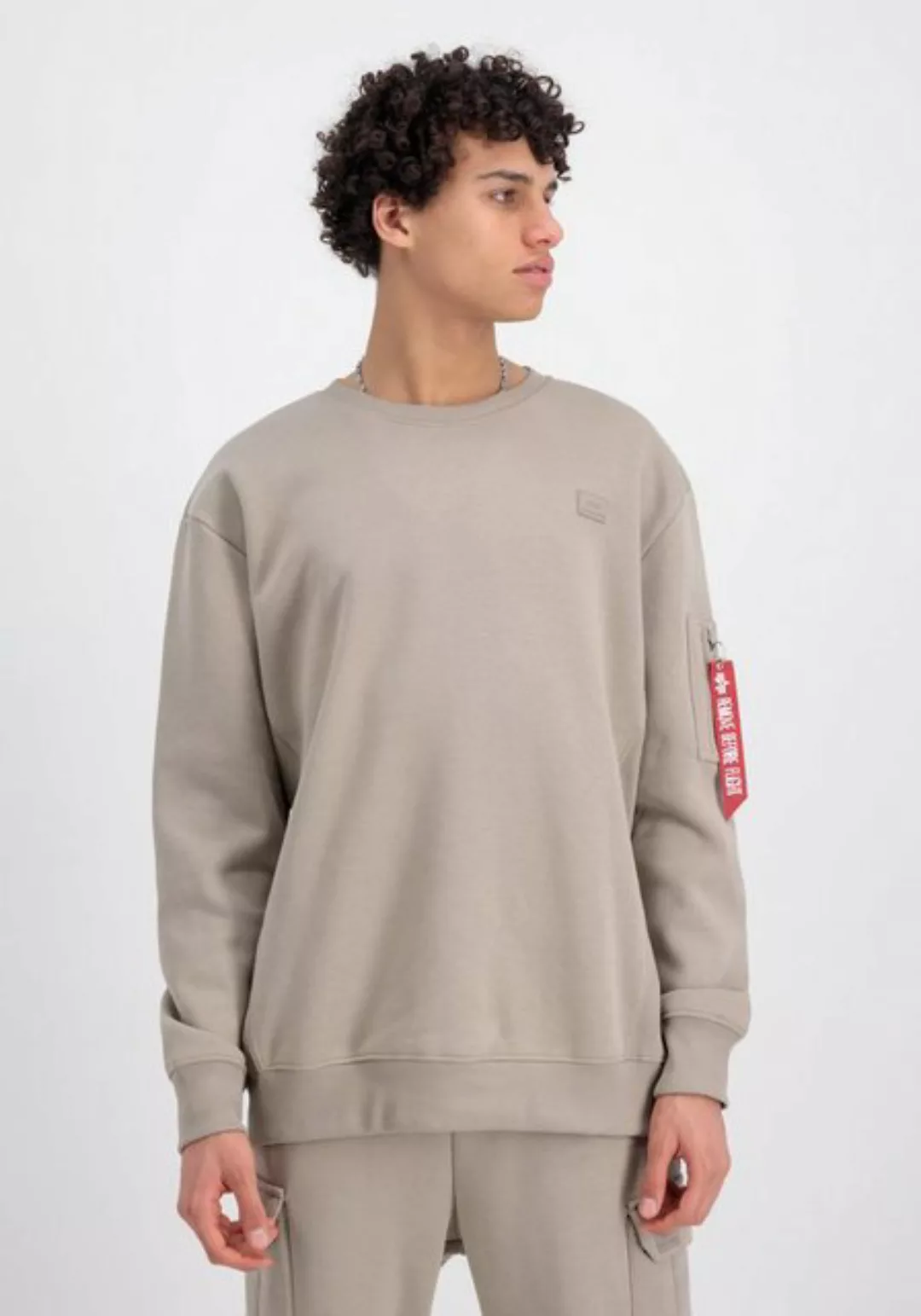 Alpha Industries Sweater Alpha Industries Men - Sweatshirts X-Fit Label Swe günstig online kaufen