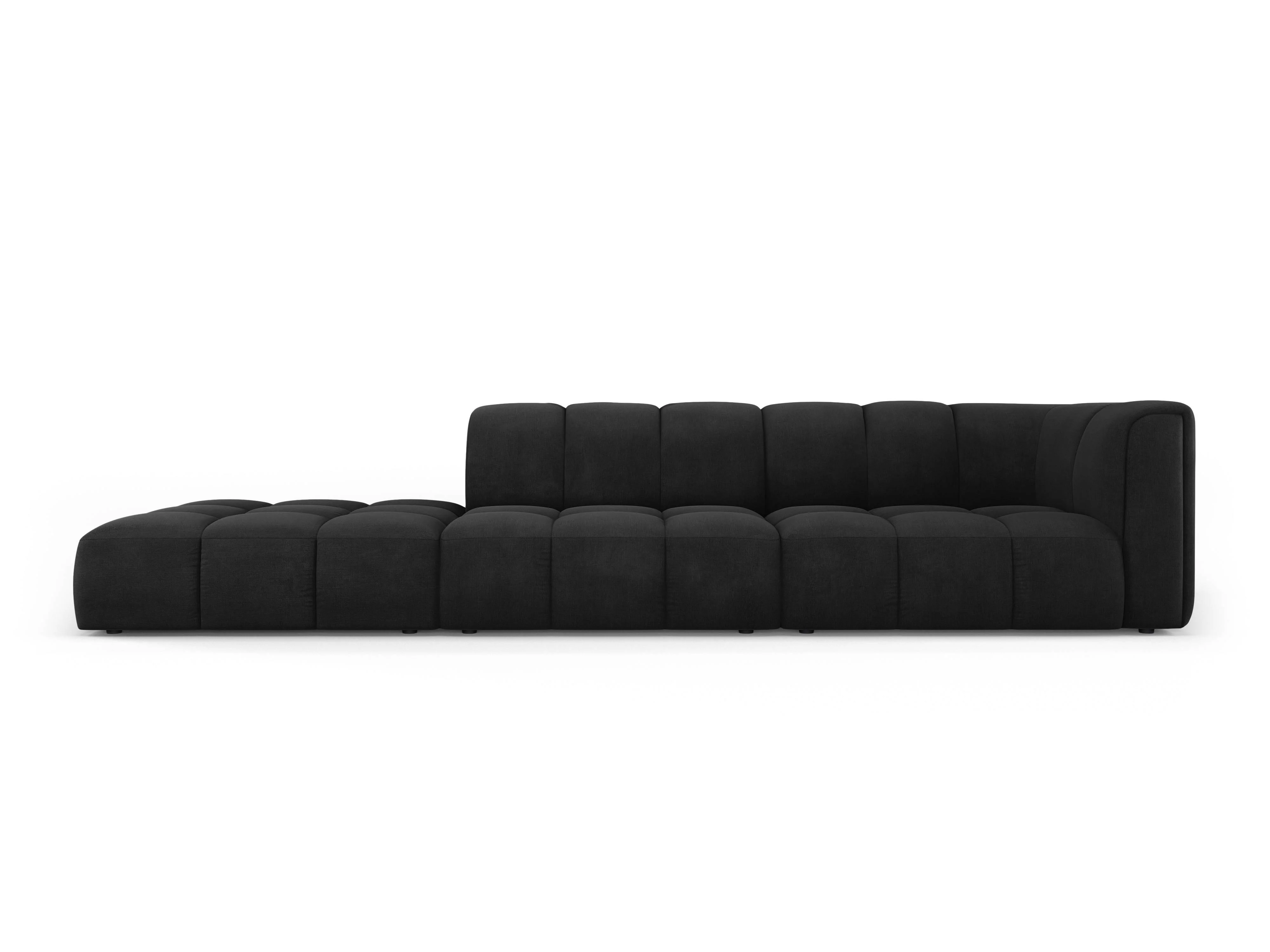 Milo Casa | Ecksofa Francesca Chenille links 4-Sitzer günstig online kaufen