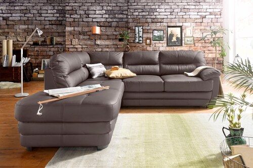 COTTA Polstergarnitur »Royale L-Form«, (Set), Set bestehend aus: Ecksofa & günstig online kaufen