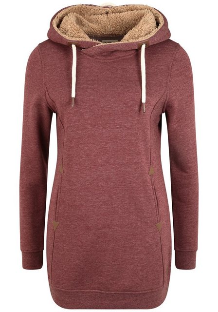 OXMO Hoodie OXVicky Sweat Pile Hoodie Long Kapuzenpullover lang geschnitten günstig online kaufen