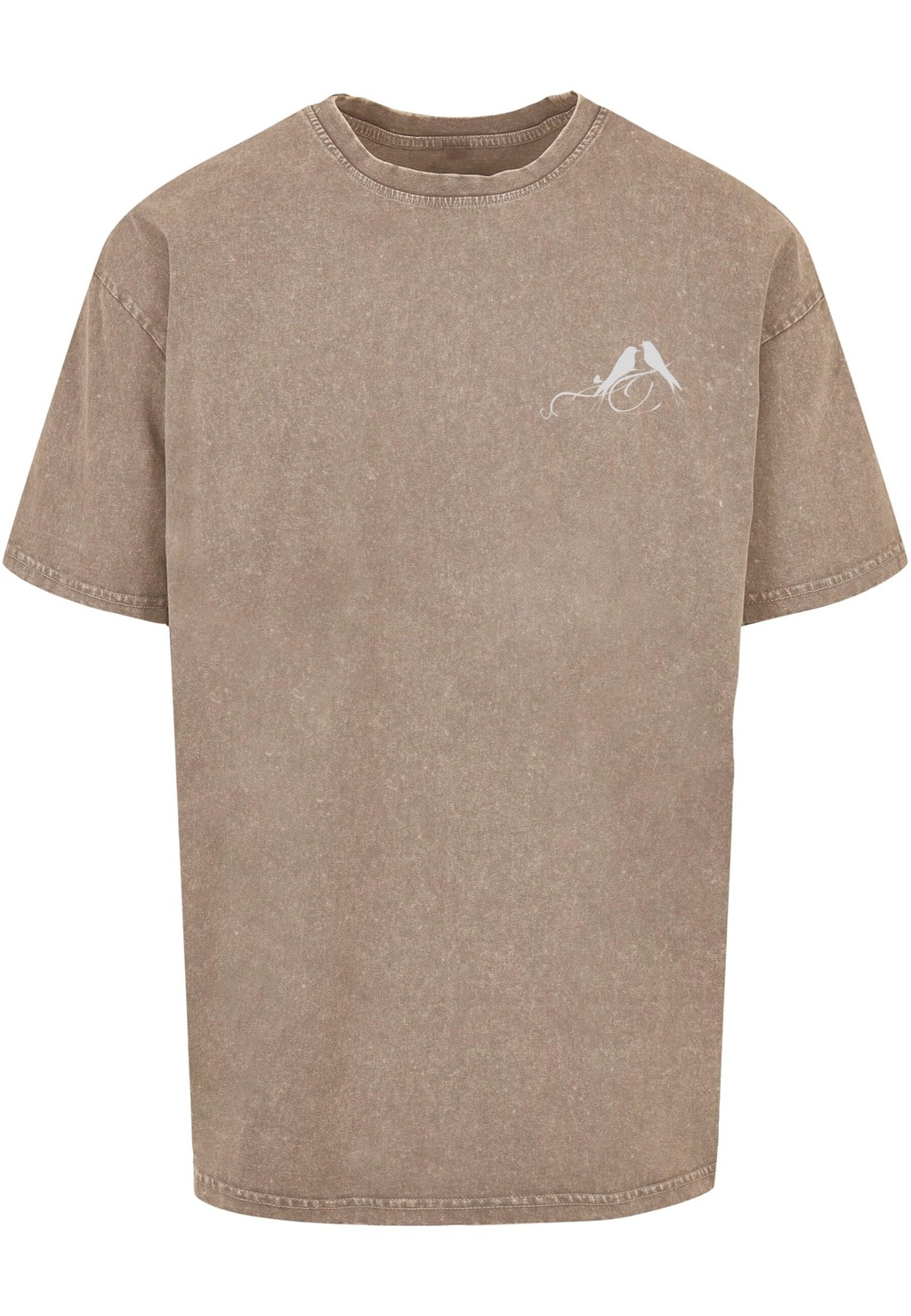 Merchcode T-Shirt "Merchcode Herren Love Birds Acid Washed Heavy Oversize T günstig online kaufen
